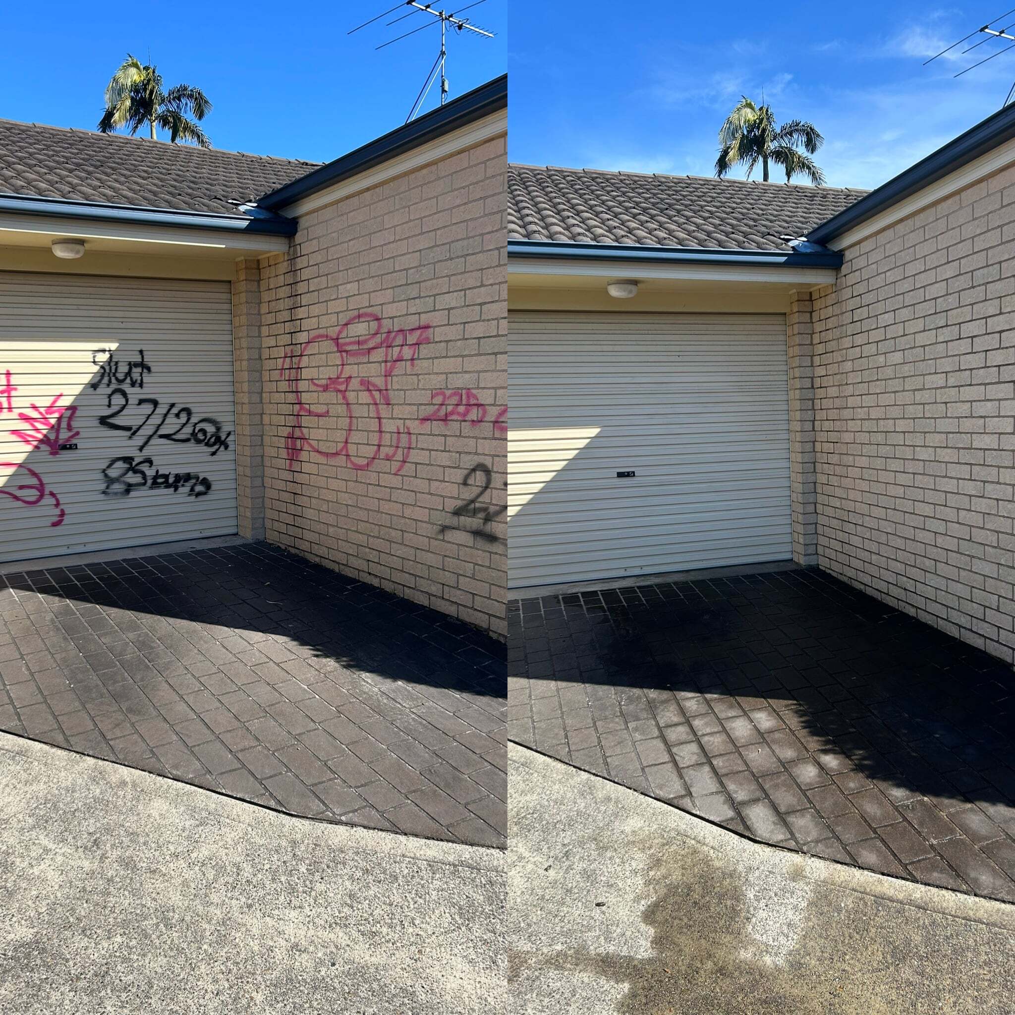 Power Cleaning Graffiti