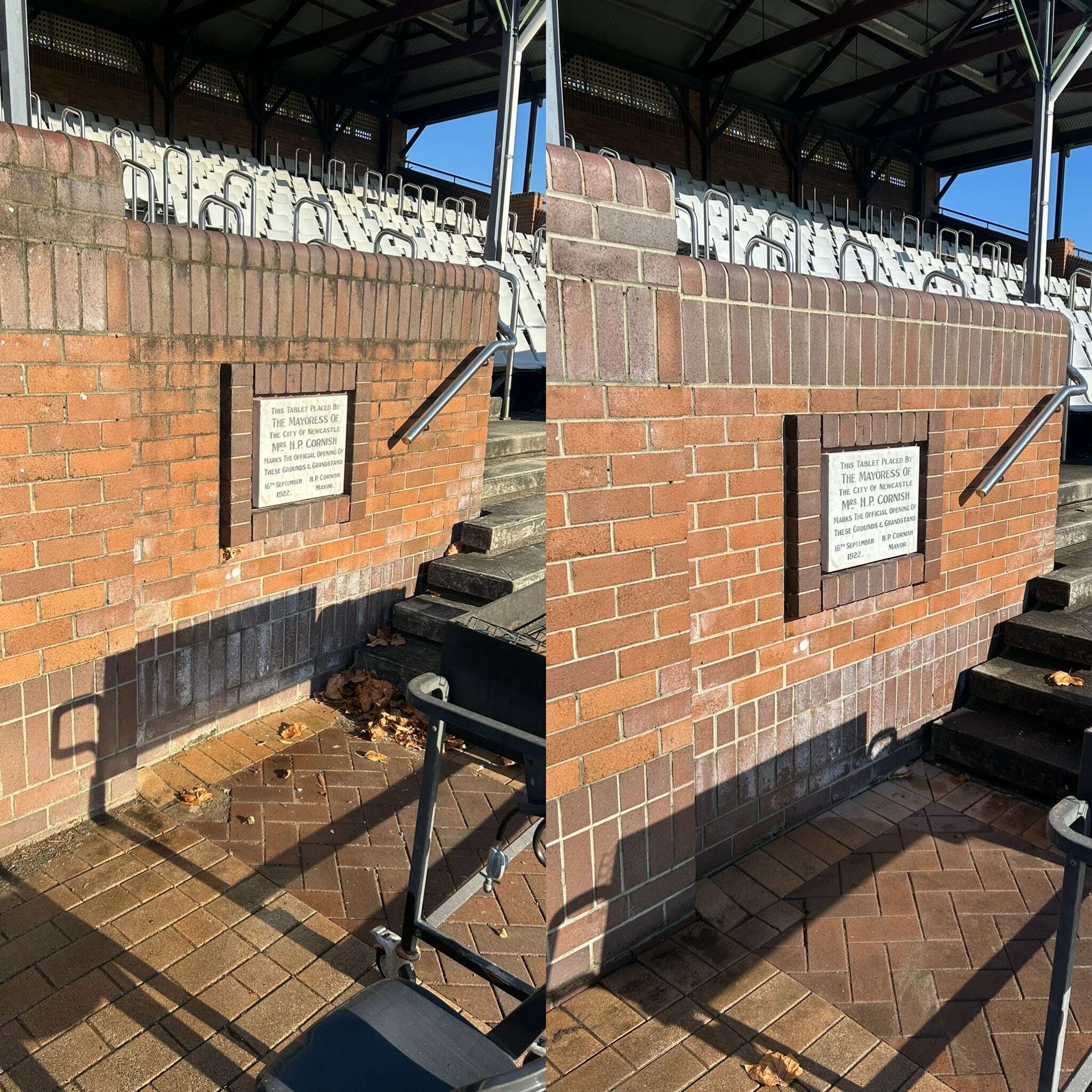 commercial mould removal pressure cleaning